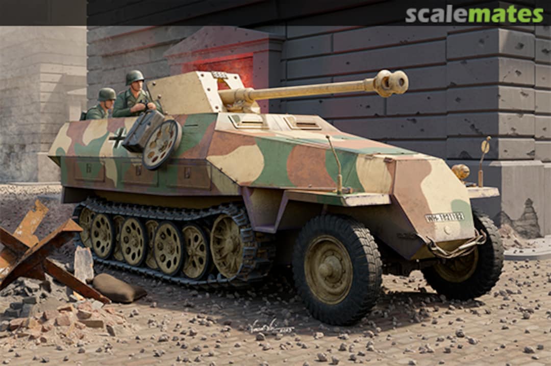 Boxart Sd.Kfz. 251/22 Ausf. D 00943 Trumpeter Boxart Sd.Kfz. 251/22 Ausf. D 00943 Trumpeter