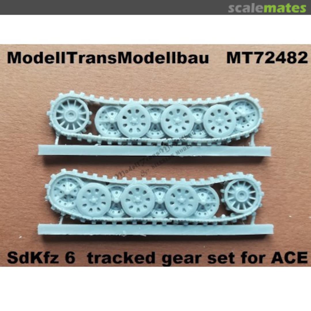 Boxart Sd.Kfz.6 tracked gear MT72482 Modell Trans Modellbau Boxart Sd.Kfz.6 tracked gear MT72482 Modell Trans Modellbau