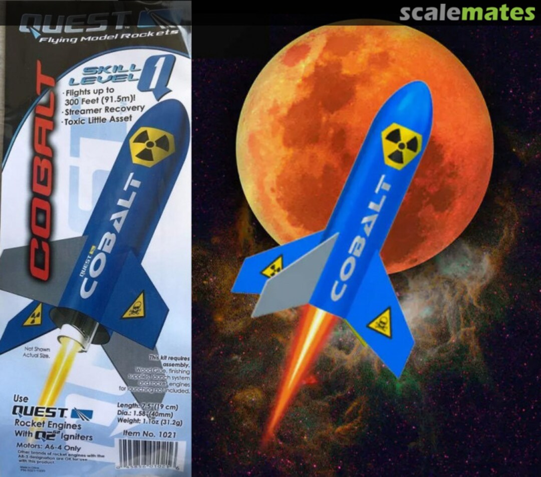Boxart Cobalt 1021 Quest Rockets Boxart Cobalt 1021 Quest Rockets