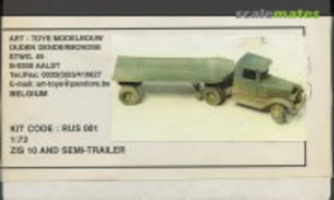 1:72 ZIS 10 and Semi-trailer (Art-Toys RUS 001) RUS 001