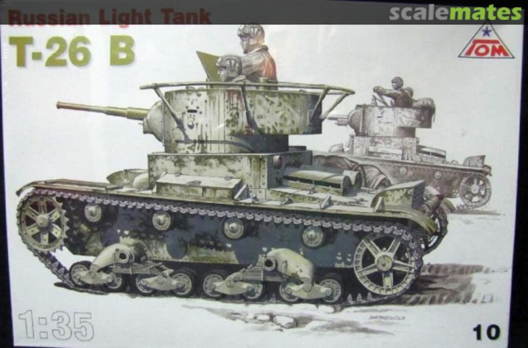 Boxart T-26 B 10 TOM Modellbau Boxart T-26 B 10 TOM Modellbau