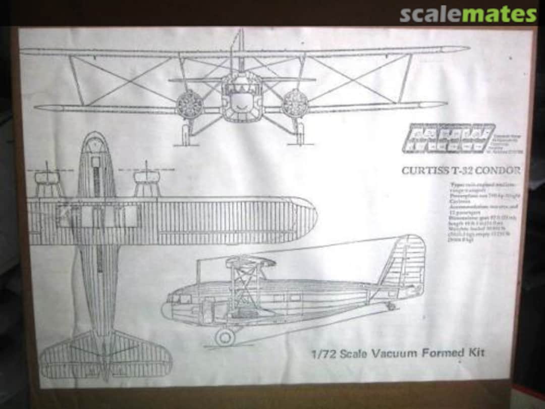 Boxart Curtiss T-32 Condor MHW Boxart Curtiss T-32 Condor MHW