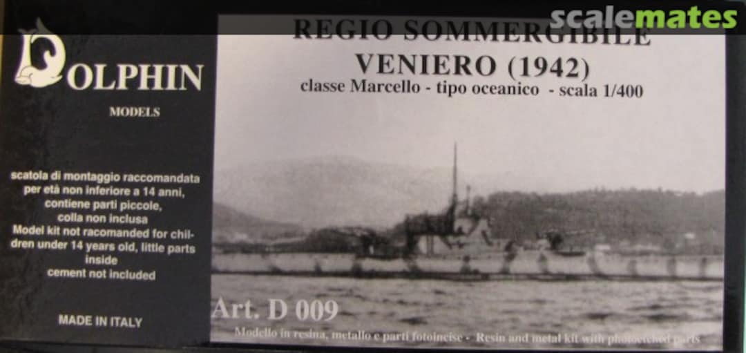 Boxart Sebastiano Veniero (1942) D 009 Dolphin Models Boxart Sebastiano Veniero (1942) D 009 Dolphin Models