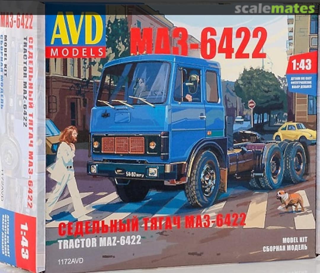 Boxart MAZ-6422 1172 AVD Models Boxart MAZ-6422 1172 AVD Models
