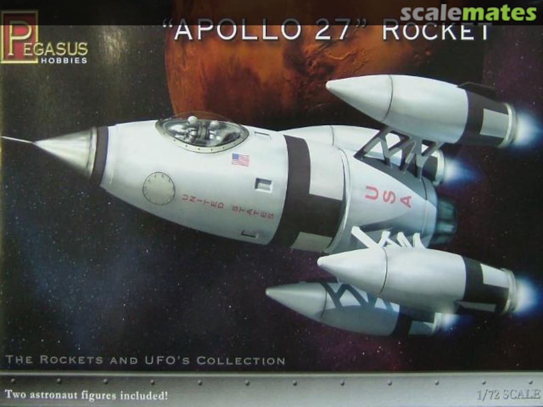 Boxart Apollo 27 Rocket 9101 Pegasus Hobbies Boxart Apollo 27 Rocket 9101 Pegasus Hobbies
