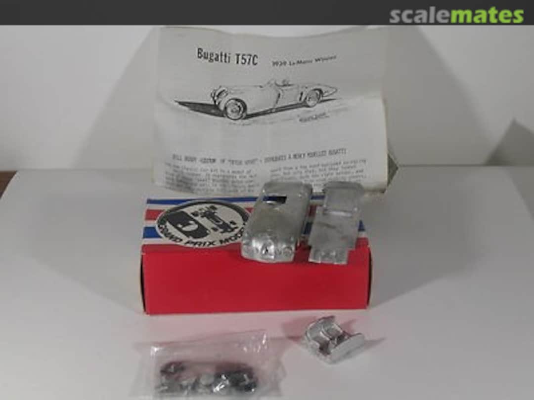 Boxart Bugatti Type 57C Tank GPM076 Grand Prix Models Boxart Bugatti Type 57C Tank GPM076 Grand Prix Models