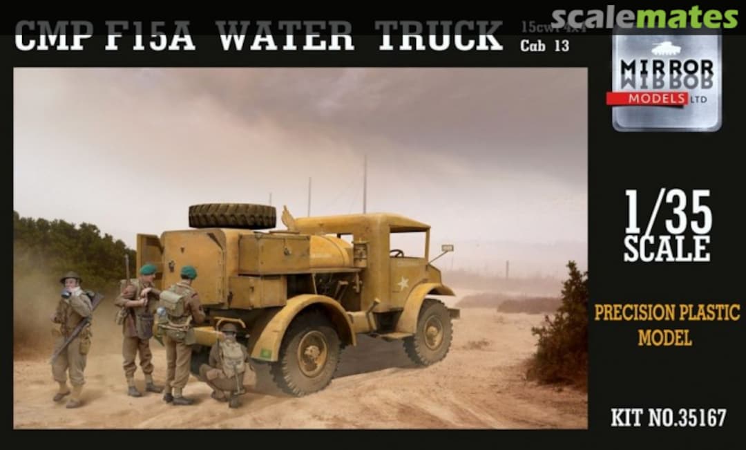 Boxart CMP F15A Water truck 35167 MIRROR Models Boxart CMP F15A Water truck 35167 MIRROR Models