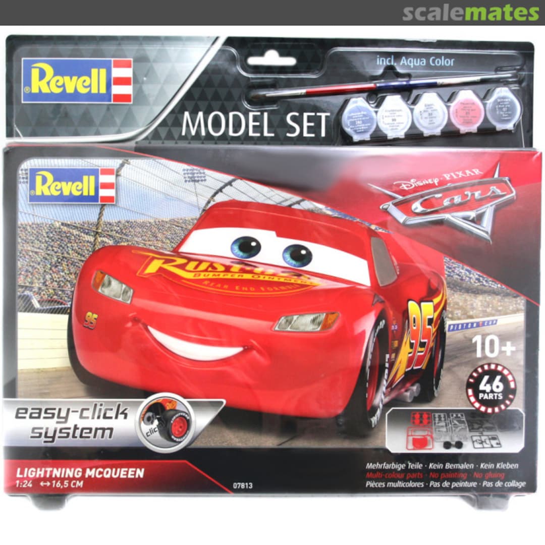 Boxart Lightning McQueen 67813 Revell Boxart Lightning McQueen 67813 Revell