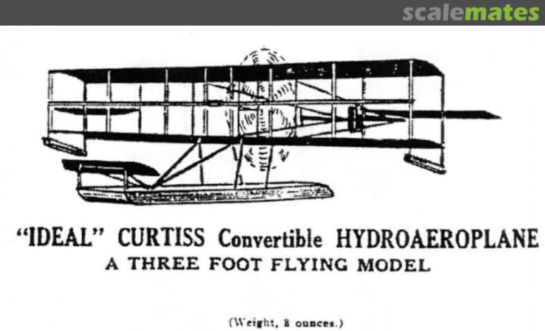Boxart Curtiss Convertible Hydroaeroplane Ideal Model Aeroplanes and Supplies Boxart Curtiss Convertible Hydroaeroplane Ideal Model Aeroplanes and Supplies