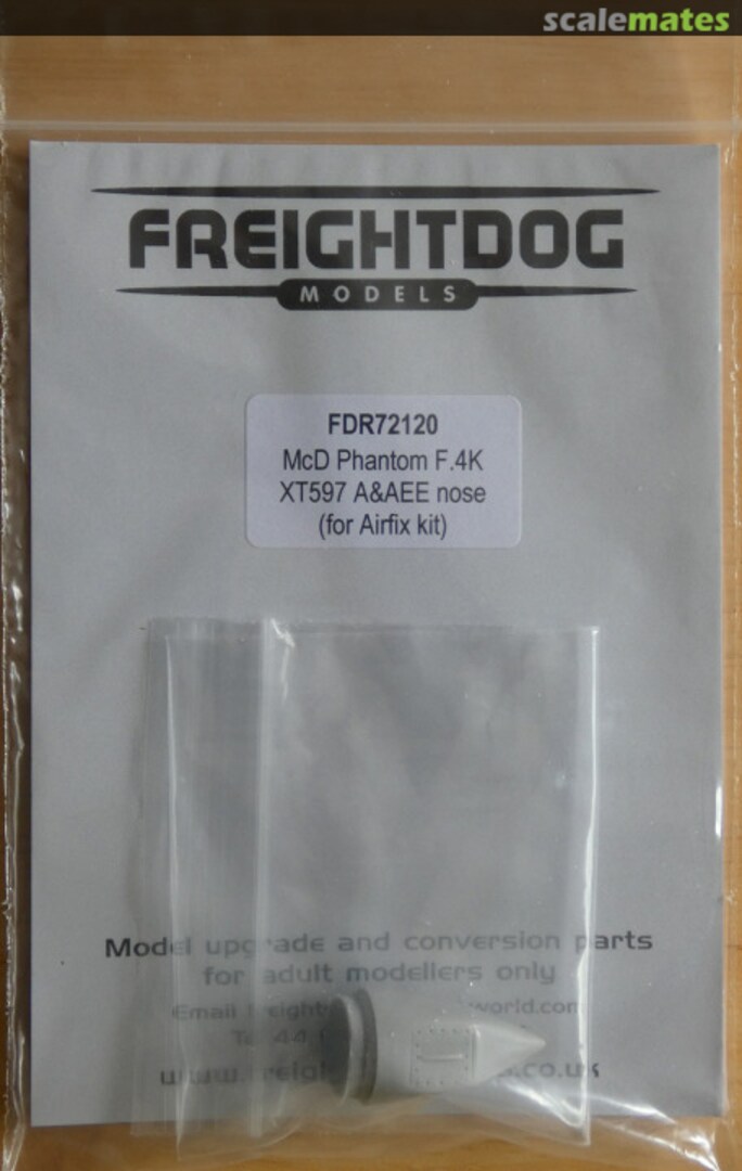 Boxart McD Phantom F.4K FDR72120 Freightdog Models Boxart McD Phantom F.4K FDR72120 Freightdog Models