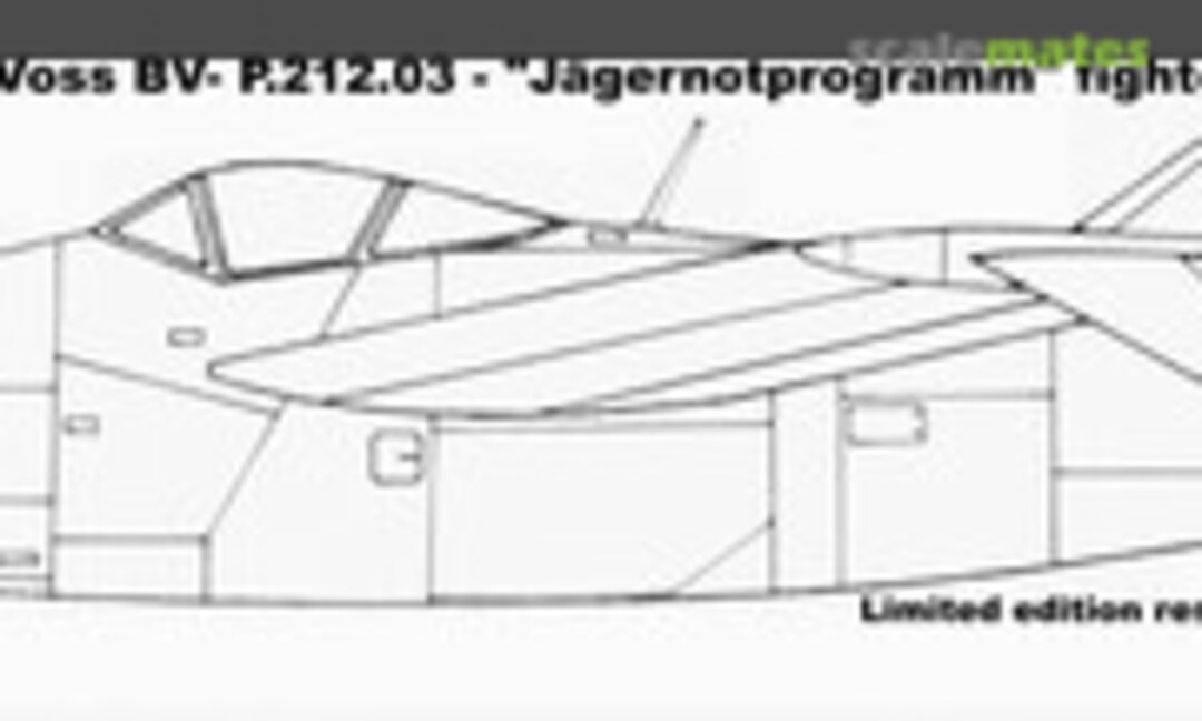 1:32 Blohm&Voss BV-P.212.03 – Limited edition resin kit (LEM Kits 32031) 32031