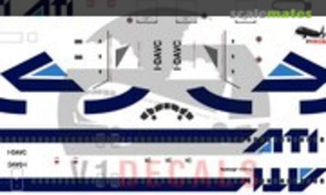 1:144 ATI Aero Trasporti Italiani McDonnell Douglas MD-82 (V1 Decals V1D0447-144) V1D0447-144
