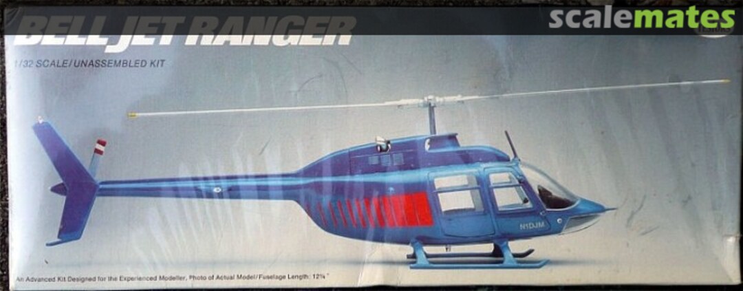 Boxart Bell Jet Ranger 402 Testors Boxart Bell Jet Ranger 402 Testors