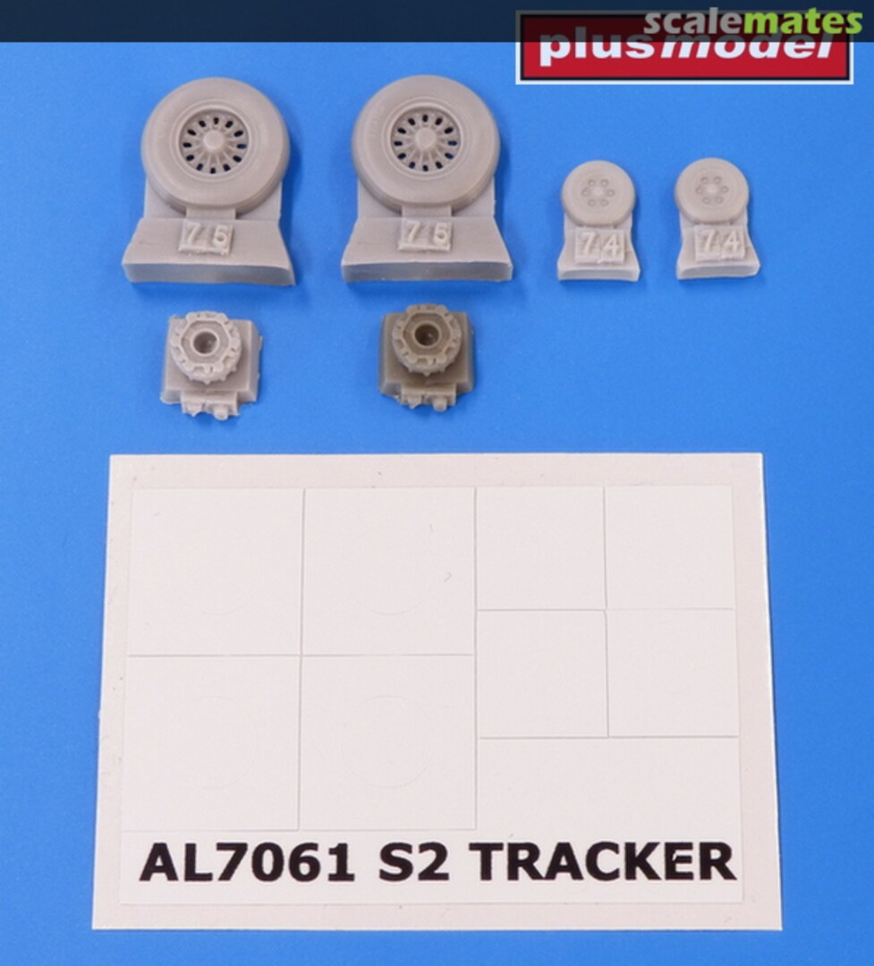 Boxart S-2 Tracker wheels AL7061 PlusModel Boxart S-2 Tracker wheels AL7061 PlusModel