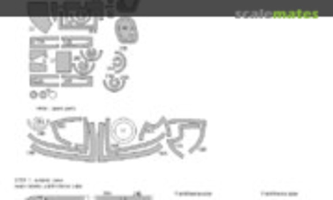 1:48 B-26 Invader EXPERT kabuki masks (New Ware NWAM1074) NWAM1074