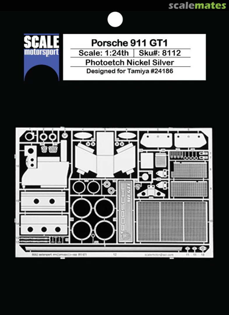 Boxart Porsche 911 GT1 upgrade set 8112 Scale Motorsport Boxart Porsche 911 GT1 upgrade set 8112 Scale Motorsport