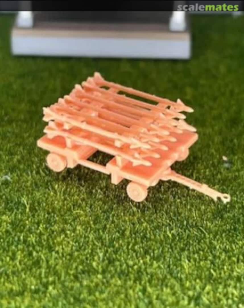 Boxart MHU-12/M Munitions Handling Trailer 970 SW 3D