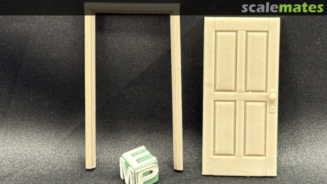 Boxart Standard doors - type 1 - leaf + frame 72150601-03 EMP3d Boxart Standard doors - type 1 - leaf + frame 72150601-03 EMP3d