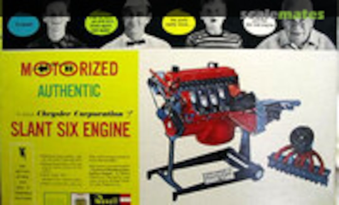 1:4 Chrysler Corporation Slant Six Engine (Revell H1553-1295) H1553-1295