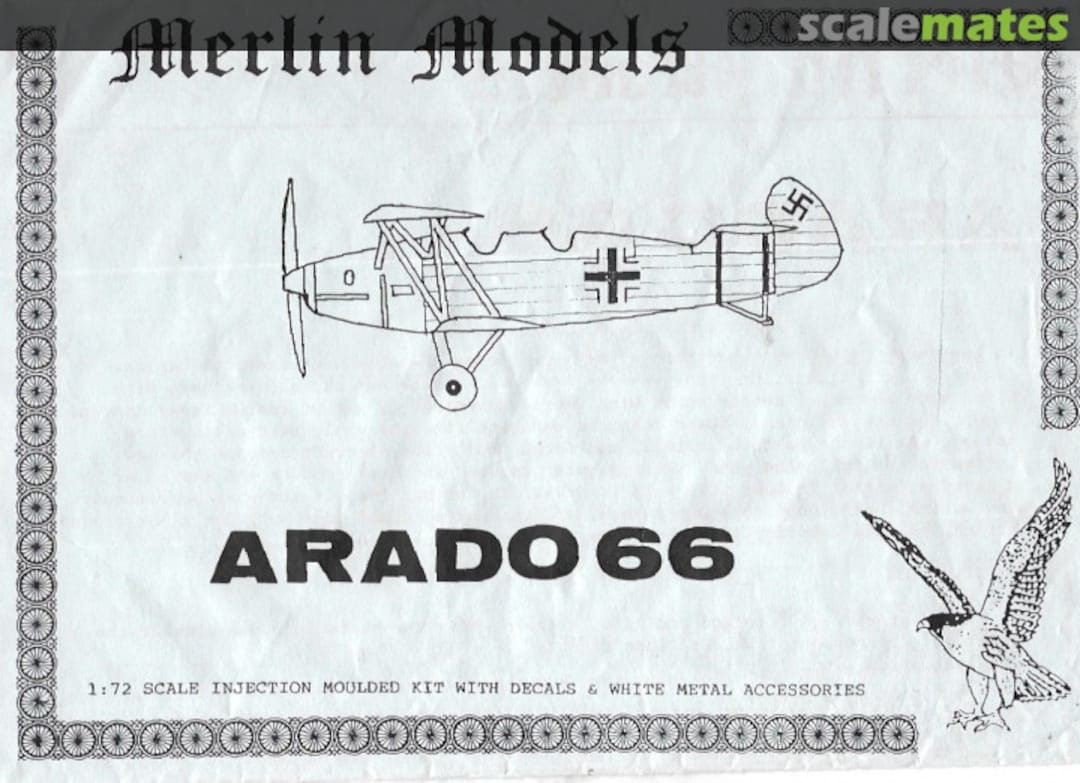 Boxart Arado 66 Merlin Models Boxart Arado 66 Merlin Models