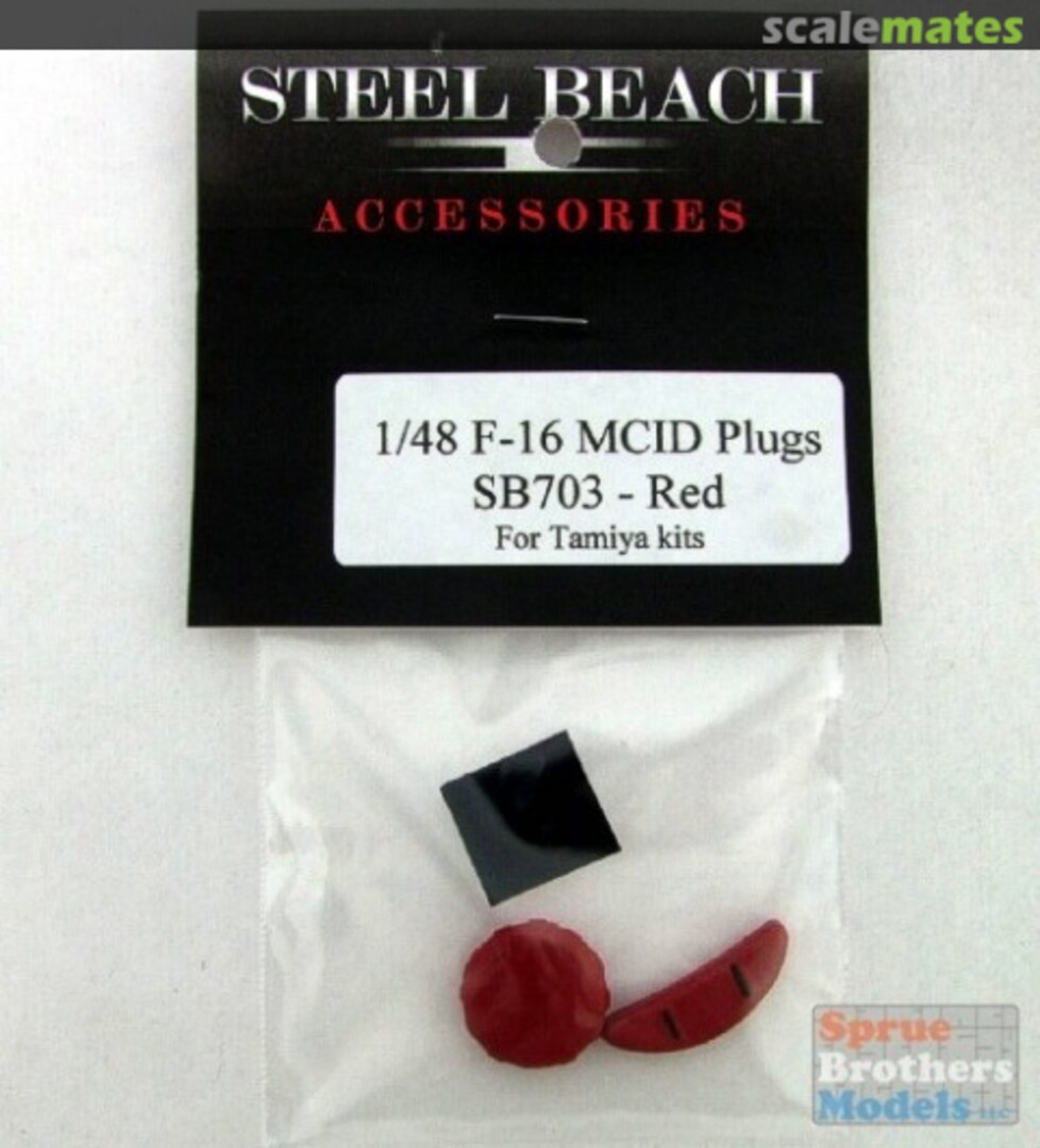 Boxart F-16 Falcon MCID Plugs Red Pre-Painted 48079 Steel Beach Boxart F-16 Falcon MCID Plugs Red Pre-Painted 48079 Steel Beach