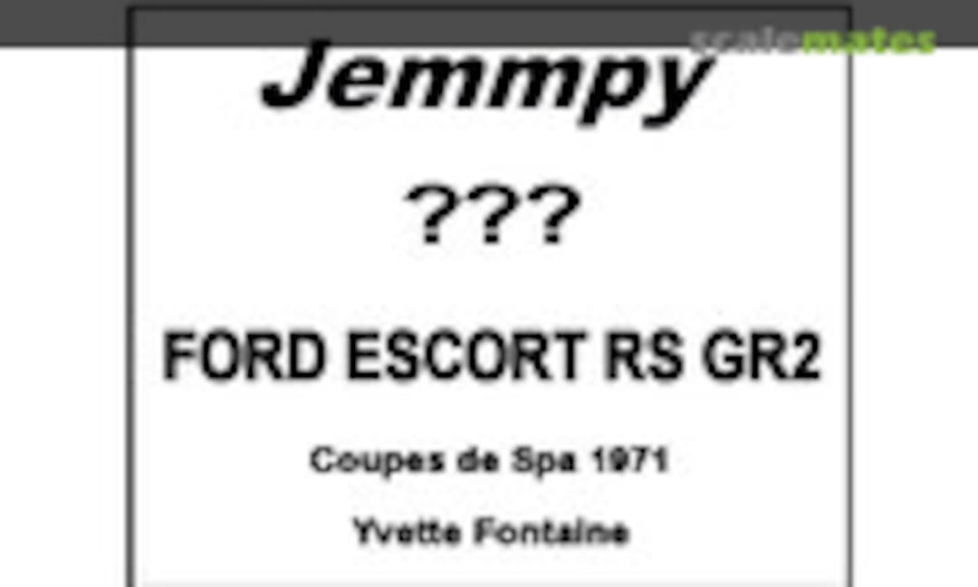 1:43 Ford Escort MkI Group 2 (Jemmpy )