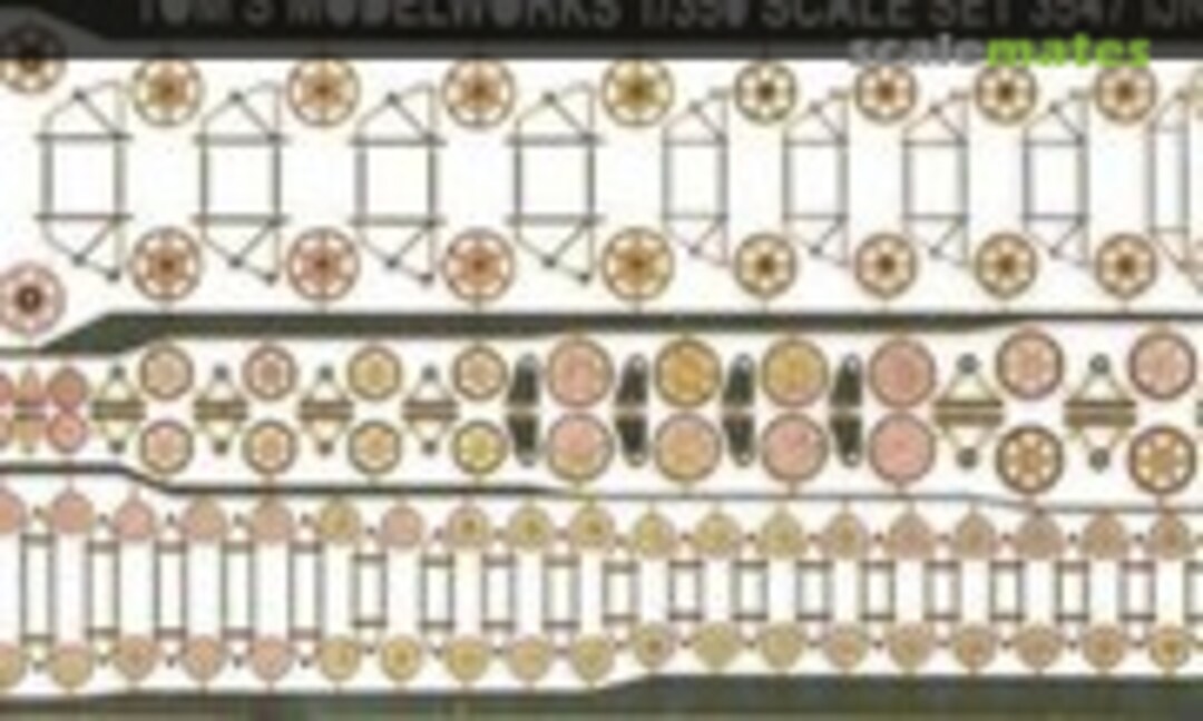 1:350 IJN Reels (16 different styles) for usage on Destroyers through Battleships (Tom's Modelworks 3547) 3547