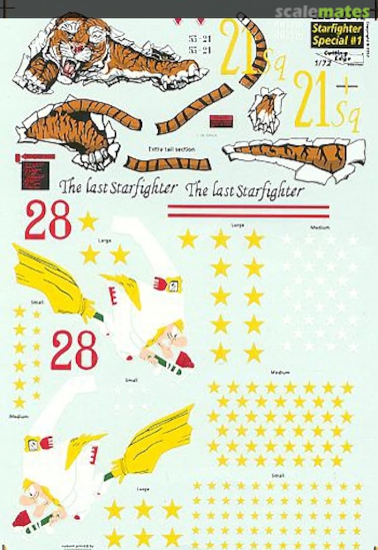 Boxart Starfighter Special #1 CED72042 Cutting Edge Modelworks Boxart Starfighter Special #1 CED72042 Cutting Edge Modelworks