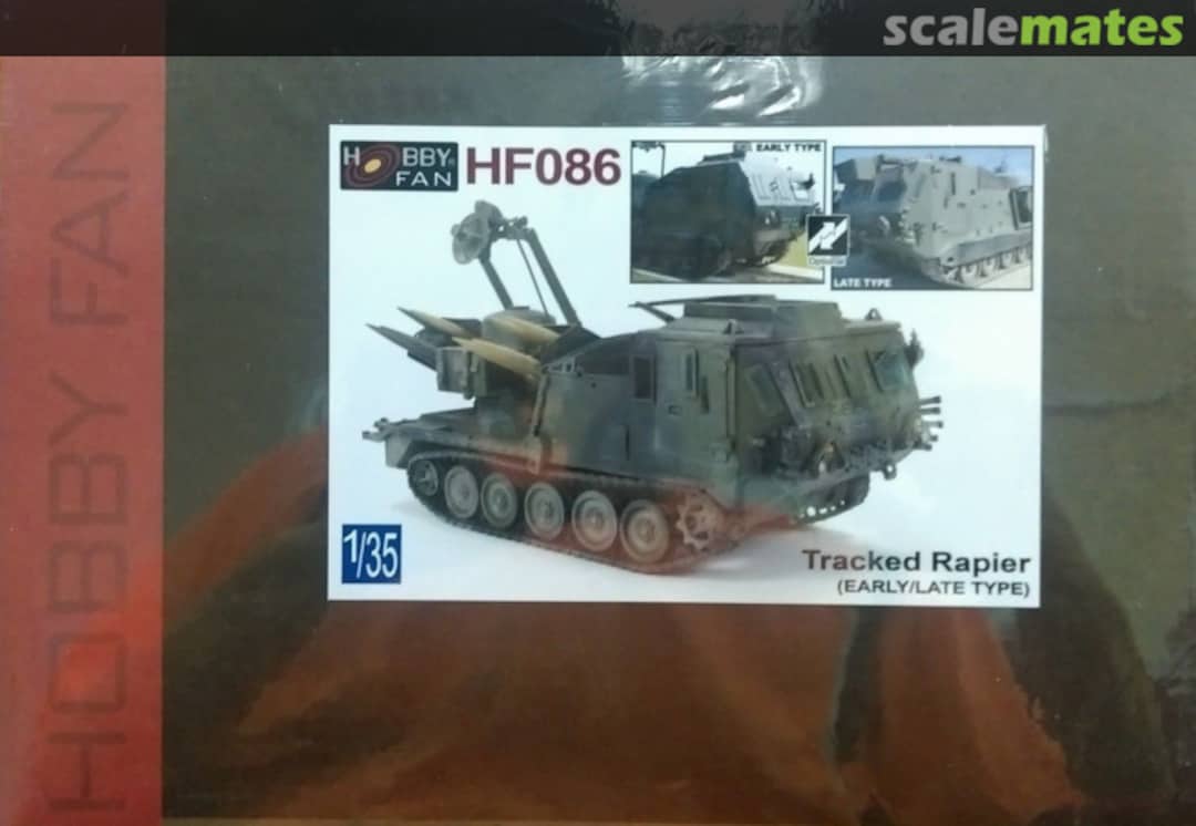 Boxart Tracked Rapier HF086 Hobby Fan Boxart Tracked Rapier HF086 Hobby Fan
