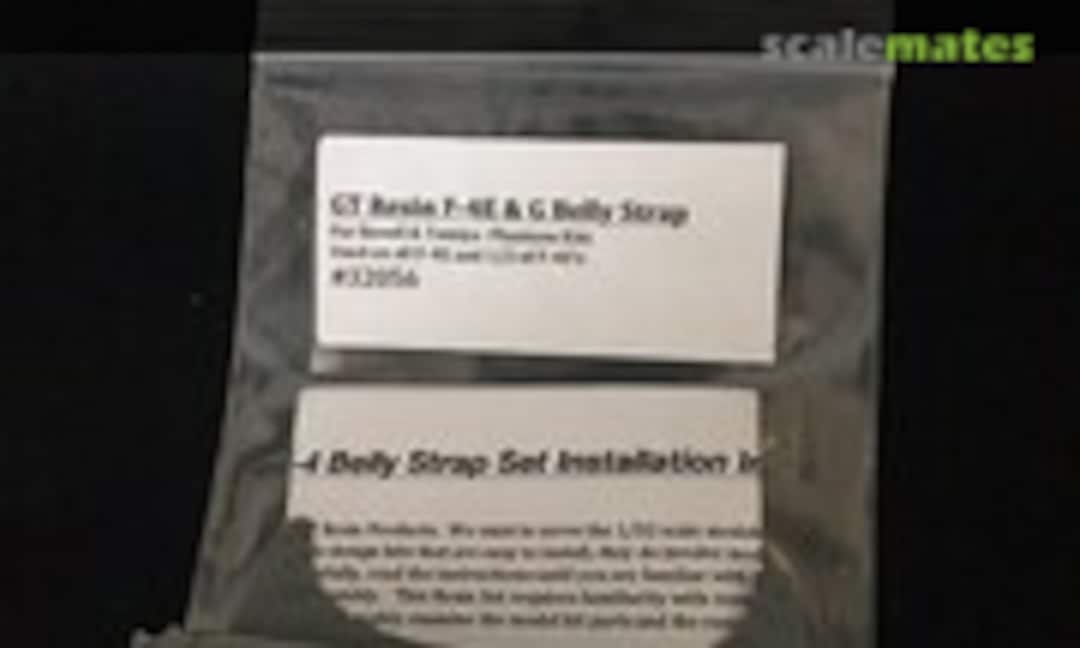 1:32 F-4E F-4G Phantom II Belly Strap (REV/TAM kit) (GT Resin 32056) 32056