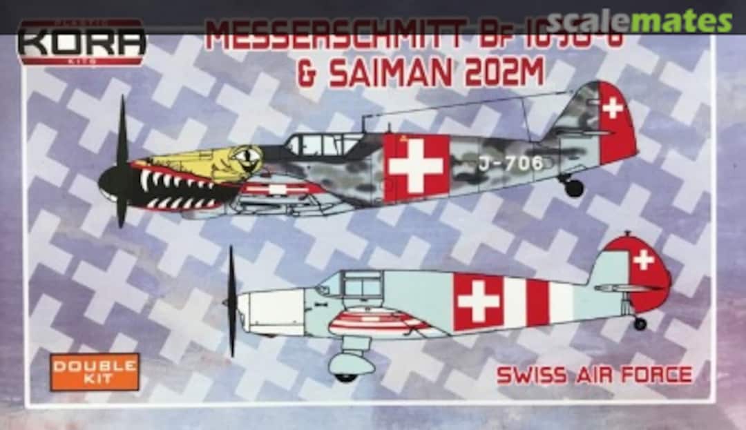 Boxart Messerschmitt Bf 109G-6 & Saiman 202M PK72097 Kora Models Boxart Messerschmitt Bf 109G-6 & Saiman 202M PK72097 Kora Models