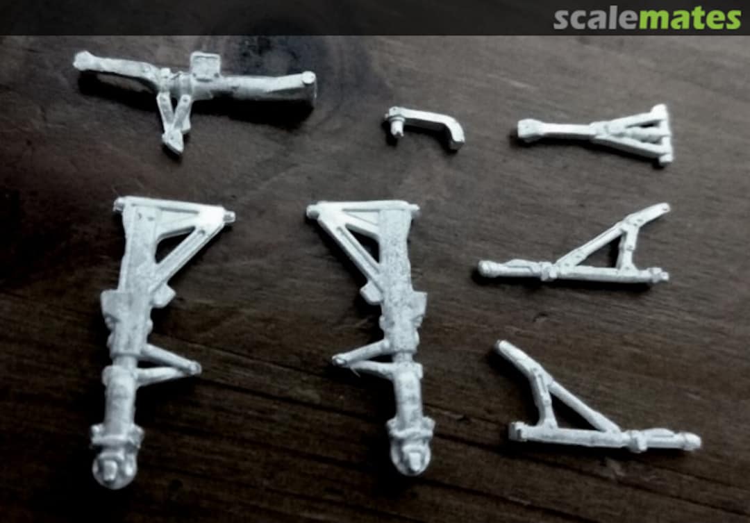 Boxart F-5A/B metal landing gear set 48023 UPWiND Boxart F-5A/B metal landing gear set 48023 UPWiND