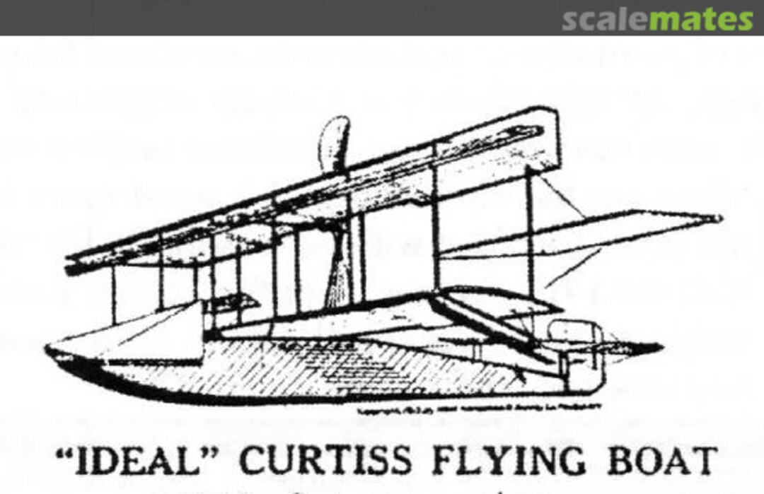 Boxart Curtiss Flying Boat Ideal Model Aeroplanes and Supplies Boxart Curtiss Flying Boat Ideal Model Aeroplanes and Supplies