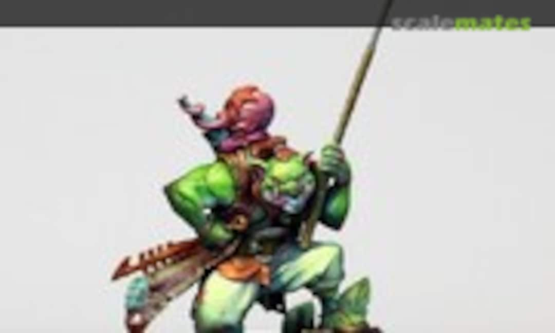 75mm Gurkhan the Fearless Hunter (Big Child Creatives BCBS700018) BCBS700018