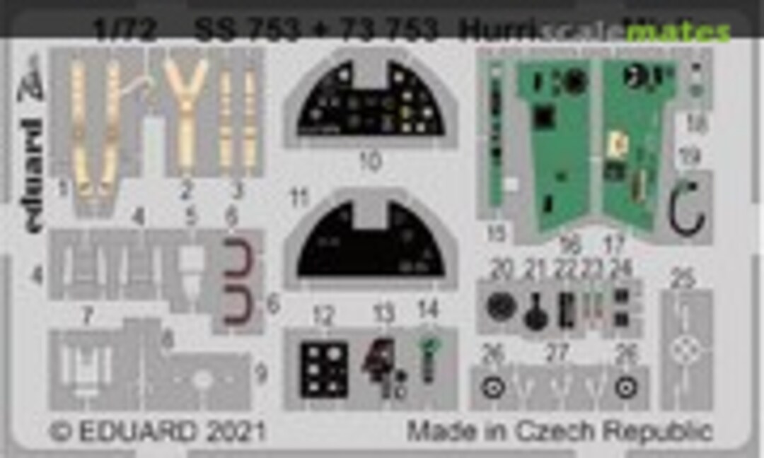 1:72 Hurricane Mk.IIc (Eduard SS753) SS753