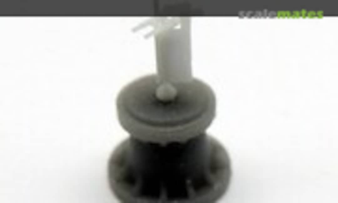 1:350 Lewis 0.303'' Twin MG w/ Shield (Black Cat Models AC350044b) AC350044b