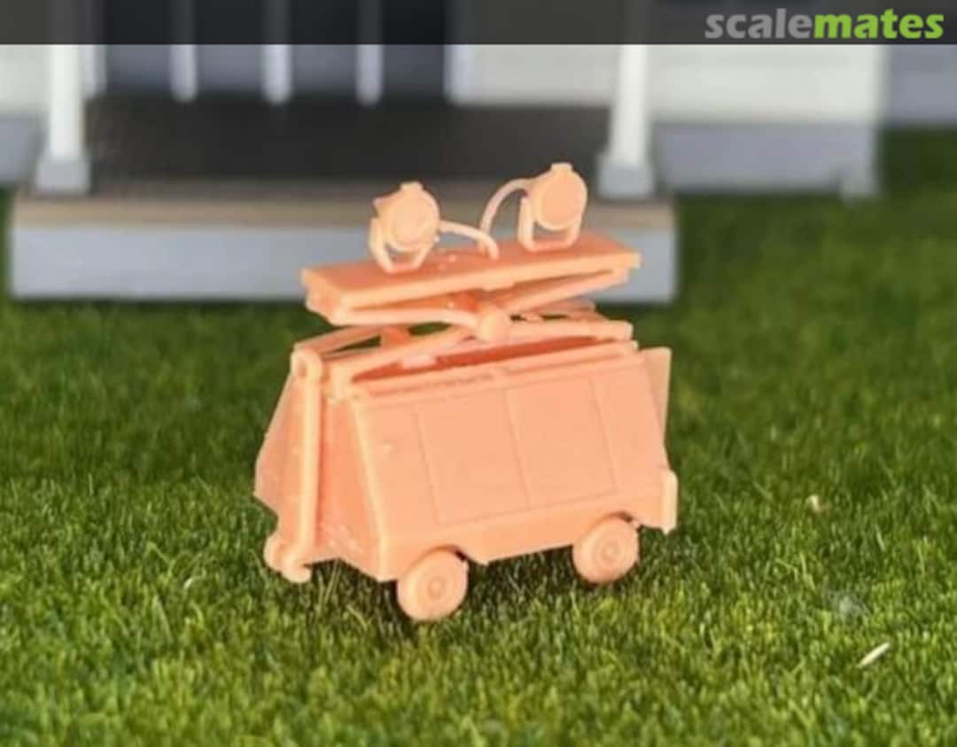 Boxart NF-2 Floodlight Set 01 (retracted) 972 SW 3D Boxart NF-2 Floodlight Set 01 (retracted) 972 SW 3D