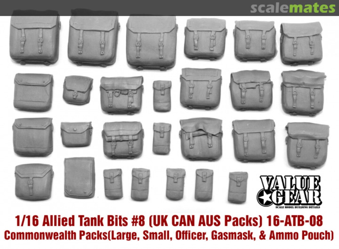 Boxart Commonwealth Back Packs 16-ATB-08 Value Gear