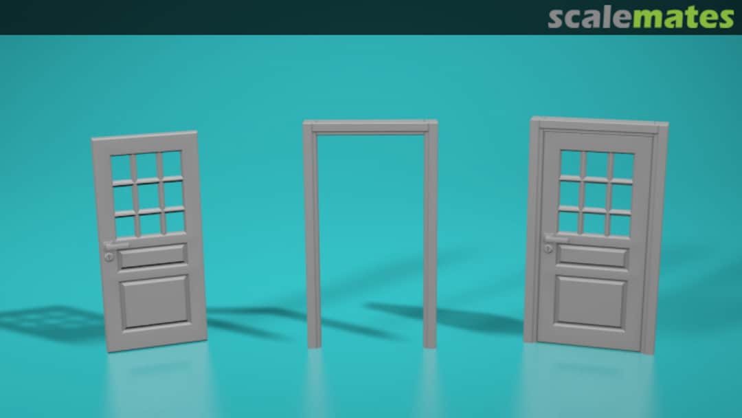 Boxart Standard door - type 2 - leaf only 72150602-01 EMP3d