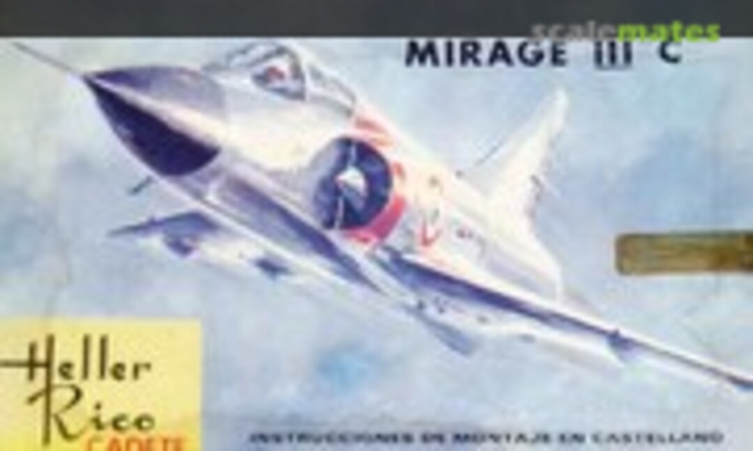 1:100 Mirage III C (Heller Rico CADETE L001)