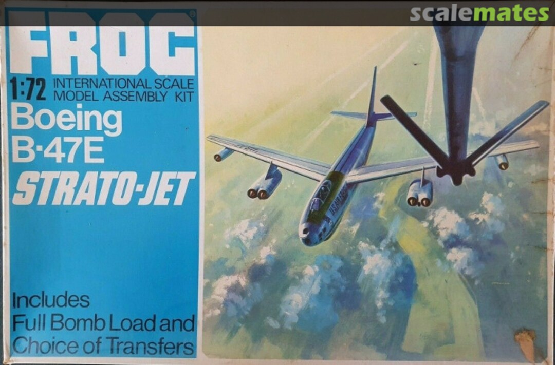 Boxart Boeing B-47E Strato-Jet F277 FROG
