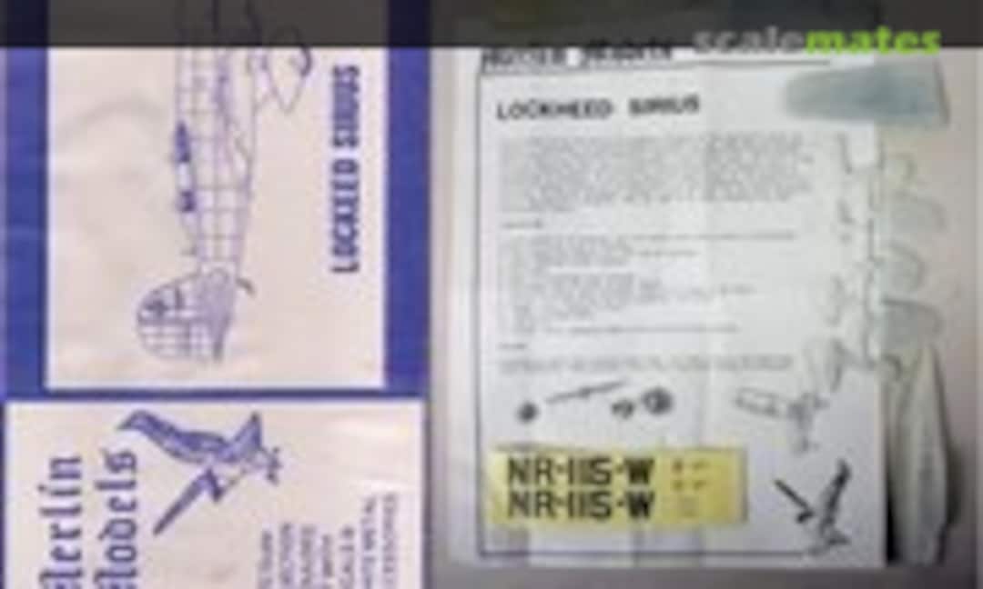 1:72 Lockheed Sirius (Merlin Models )