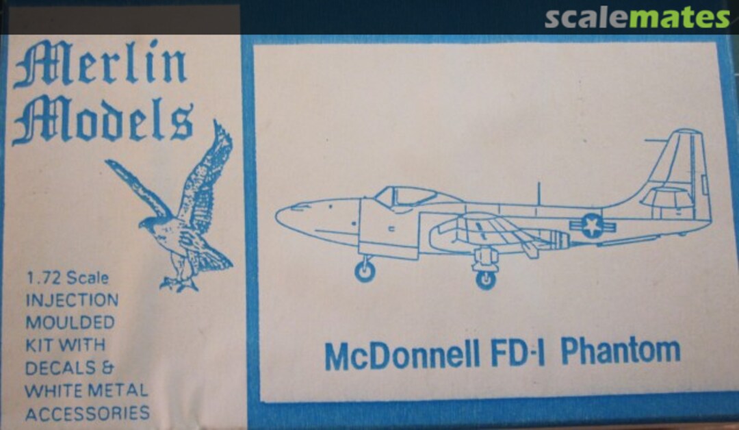 Boxart McDonnell FD-1 Phantom Merlin Models Boxart McDonnell FD-1 Phantom Merlin Models