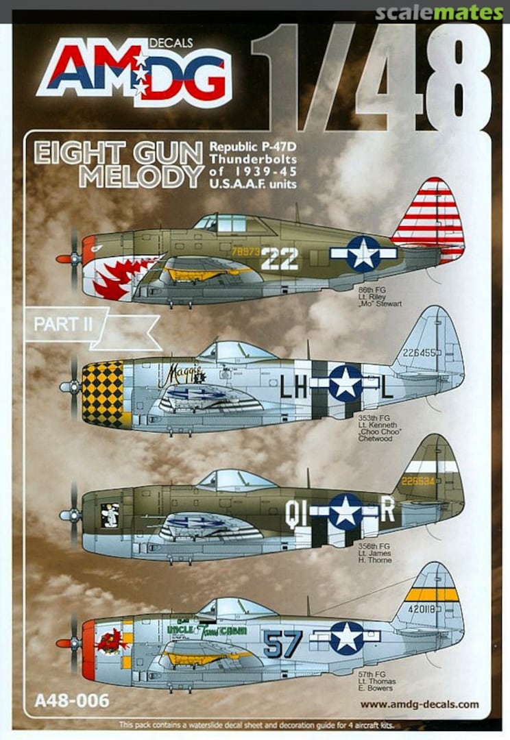Boxart Eight Gun Melody Part II A48-006 AMDG Decals Boxart Eight Gun Melody Part II A48-006 AMDG Decals