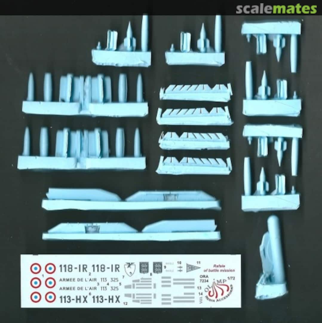 Boxart Dassault Rafale ORA 72-34 Olimp Resin Accessories Boxart Dassault Rafale ORA 72-34 Olimp Resin Accessories