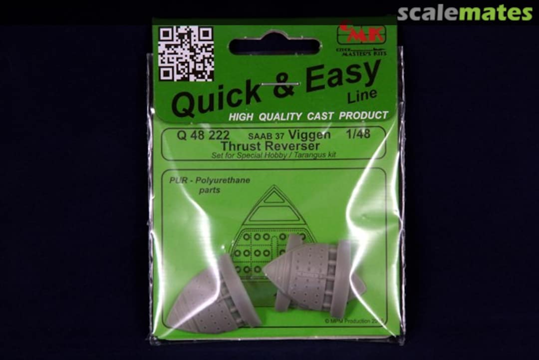 Boxart SAAB 37 Viggen Thrust Reverser Q48222 CMK