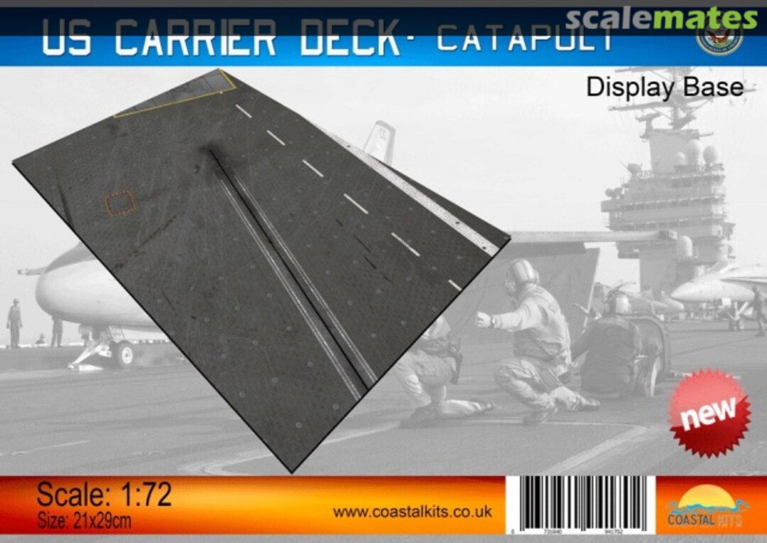 Boxart US Carrier Deck - Catapult CKS620-72 Coastal Kits Boxart US Carrier Deck - Catapult CKS620-72 Coastal Kits