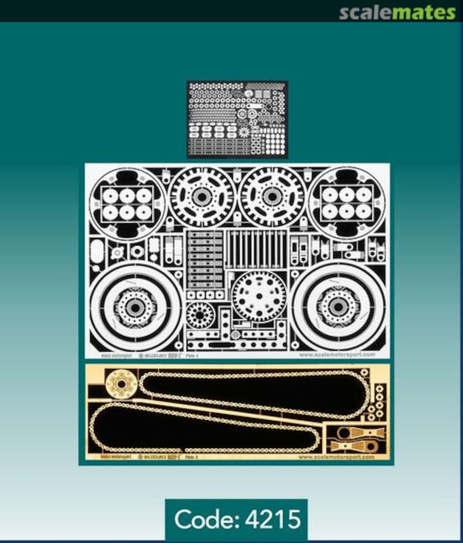 Boxart Suzuki RGV Photoetched Set 4215 Scale Motorsport