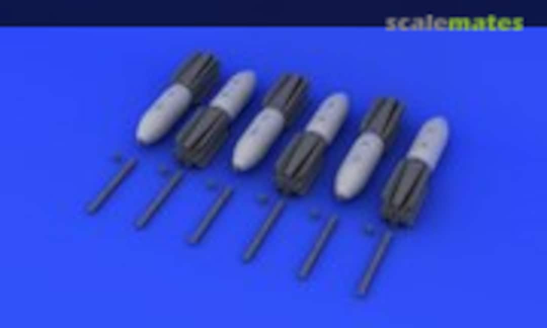 1:72 M117 bombs w/airbrake (Eduard 672059) 672059