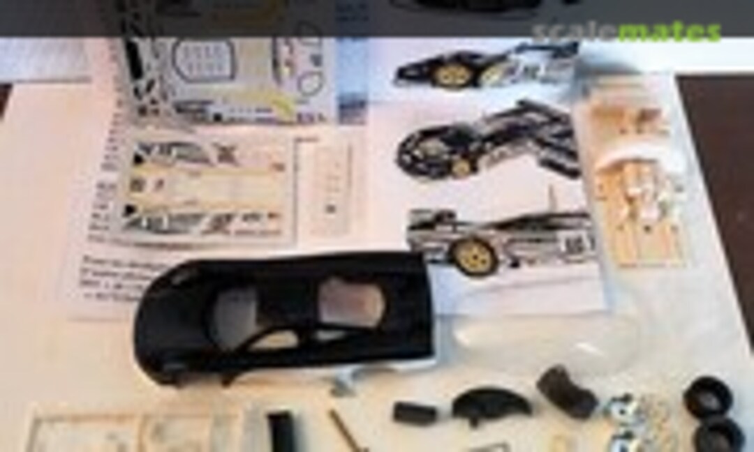 Saleen SR7 &quot;BASF&quot; (JPS Miniatures Auto KP252)